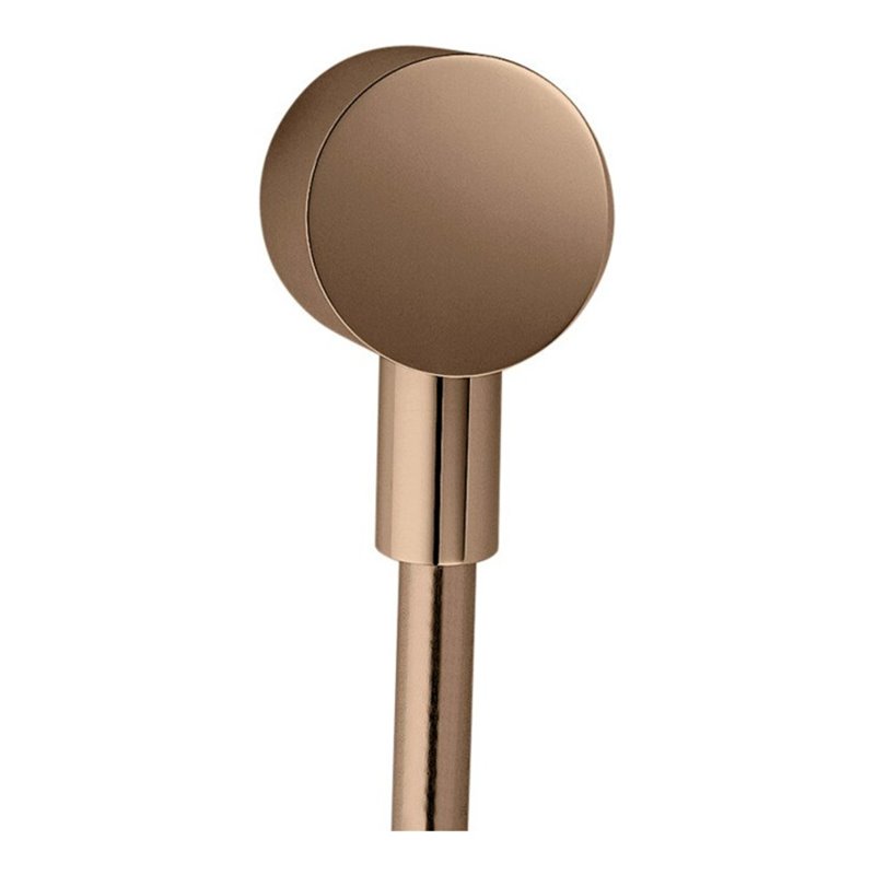 hansgrohe Schlauchanschluss Axor rd, m Rückflussverh., polished red gold