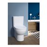 Duravit Stand-WC-Kombi, Tiefspüler No. 1 36,5x65cm, 6 l, Abg. waag., riml., weiß