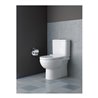 Duravit Stand-WC-Kombi, Tiefspüler No. 1 36,5x65cm, 6 l, Abg. waag., riml., weiß