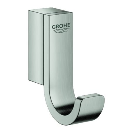 Grohe Bademantelhaken Selection supersteel, einfach