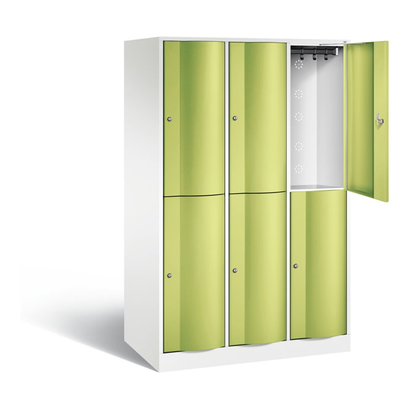 C+P Spind doppelstöckig XL Resisto, H1950xB1148xT640mm