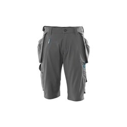 Mascot Shorts mit abnehmbaren Hängetaschen Handwerkershorts dunkelanthrazit