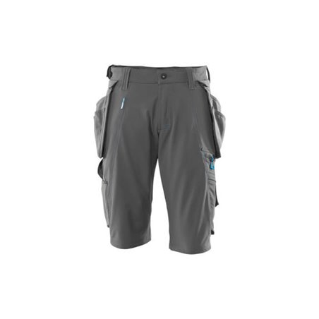 Mascot Shorts mit abnehmbaren Hängetaschen Handwerkershorts dunkelanthrazit