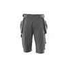 Mascot Shorts mit abnehmbaren Hängetaschen Handwerkershorts dunkelanthrazit