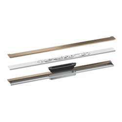 hansgrohe Fertigset Duschrinne AXOR Drain 800mm zur Wandmontage BRG