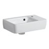 Geberit Handwaschbecken Renova Plan 36x25cm, m Hahnl., m ÜL, kurz, weiß