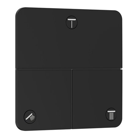 hansgrohe Ventil ShowerSelect Comfort Q UP, für 3 Verbraucher, mattschwarz