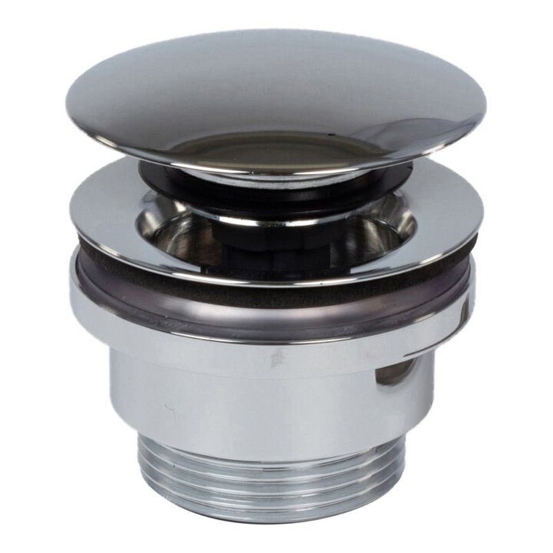 Keuco Ablaufgarnitur Push-Open, G 1 1/4, Aluminium-finish