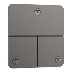 hansgrohe Ventil ShowerSelect Comfort Q UP, f 3 Verbr., brushed black chrome