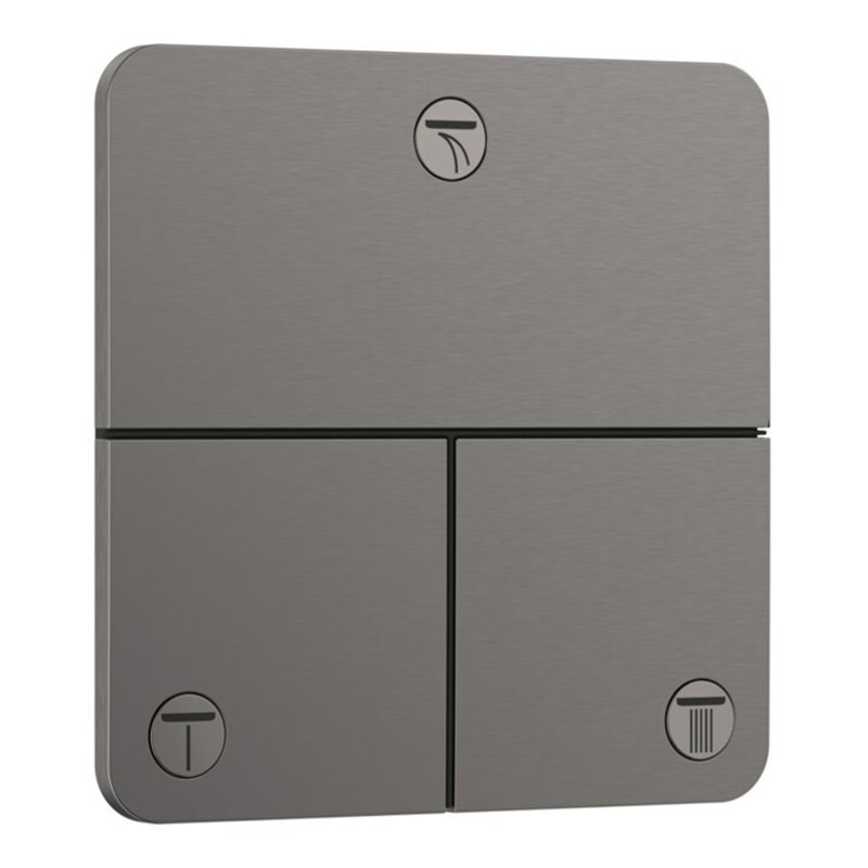 hansgrohe Ventil ShowerSelect Comfort Q UP, f 3 Verbr., brushed black chrome