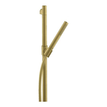 hansgrohe Brause-Set Axor Starck EcoSmart 900mm, m Stabhandbrause, 1j, brushed brass