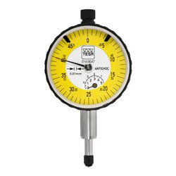 TESA Technology Analoge Messuhr IP40 mit drehbarem Skalenblatt Ø 40 mm, 5 mm, 0,01 mm