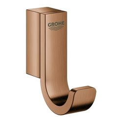 Grohe Bademantelhaken Selection warm sunset gebürstet, einfach