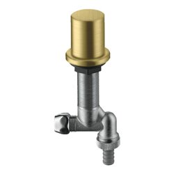 hansgrohe Küchen-Absperrventil Axor mit Rückflussverhinderer, brushed brass