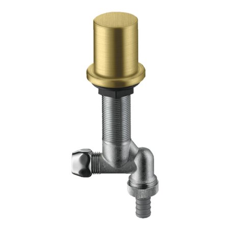 hansgrohe Küchen-Absperrventil Axor mit Rückflussverhinderer, brushed brass