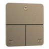 hansgrohe Ventil ShowerSelect Comfort Q UP, für 3 Verbraucher, brushed bronze