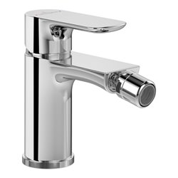 V&B Einhebel-Bidetarmatur O.Novo mit Zugstangen-Ablaufgarnitur, chrom