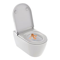 Duravit Kompakt-Dusch-Tief-WC Starck Pro 220-240 V, 50 Hz, riml, HG, HygieneUV