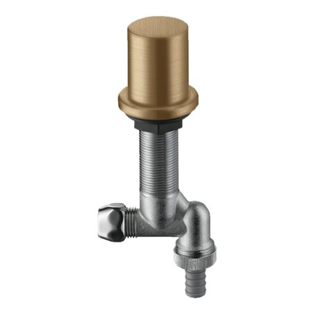 hansgrohe Küchen-Absperrventil Axor mit Rückflussverhinderer, brushed bronze