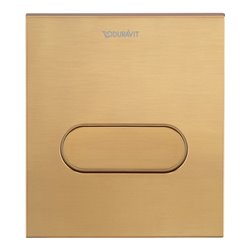 Duravit Betätigungsplatte DuraSystem 13,1x15cm, mech., f Uri. A1, bron geb.
