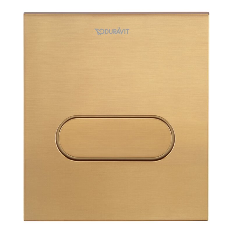 Duravit Betätigungsplatte DuraSystem 13,1x15cm, mech., f Uri. A1, bron geb.