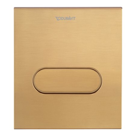 Duravit Betätigungsplatte DuraSystem 13,1x15cm, mech., f Uri. A1, bron geb.