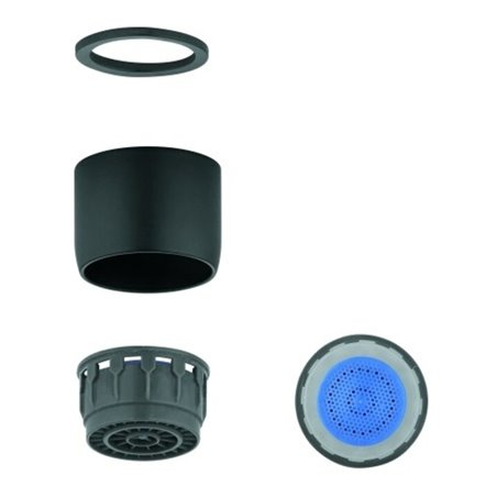 Grohe Mousseur 13928 Durchflussklasse A 15l/min 3 bar M22x1 velvet black