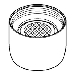 Grohe Mousseur 13928 Durchflussklasse A 15l/min 3 bar M22x1 velvet black