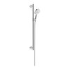 hansgrohe Brause-Set Raindance Select S 990mm Brausestange, weiß/chrom, 3jet