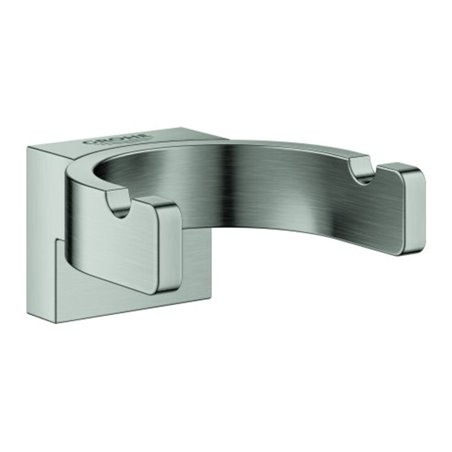 Grohe Bademantelhaken Selection supersteel, doppelt