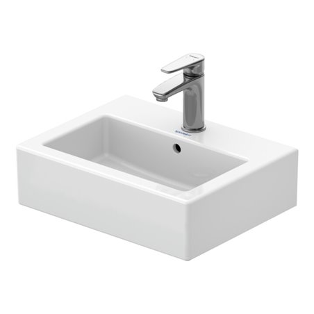 Duravit Möbel-Handwaschbecken Vero 45x35cm, geschli., m HL, ÜL, HLB, weiß