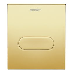 Duravit Betätigungsplatte DuraSystem 13,1x15cm, mech., f Uri. A1, gol poliert