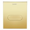 Duravit Betätigungsplatte DuraSystem 13,1x15cm, mech., f Uri. A1, gol poliert