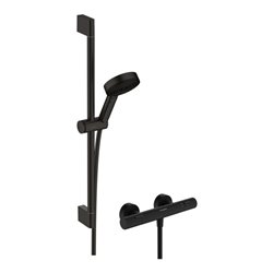 hansgrohe Brause-Set Pulsify Select S 669mm BrSt + Handbrause, 3jet, matt-sw