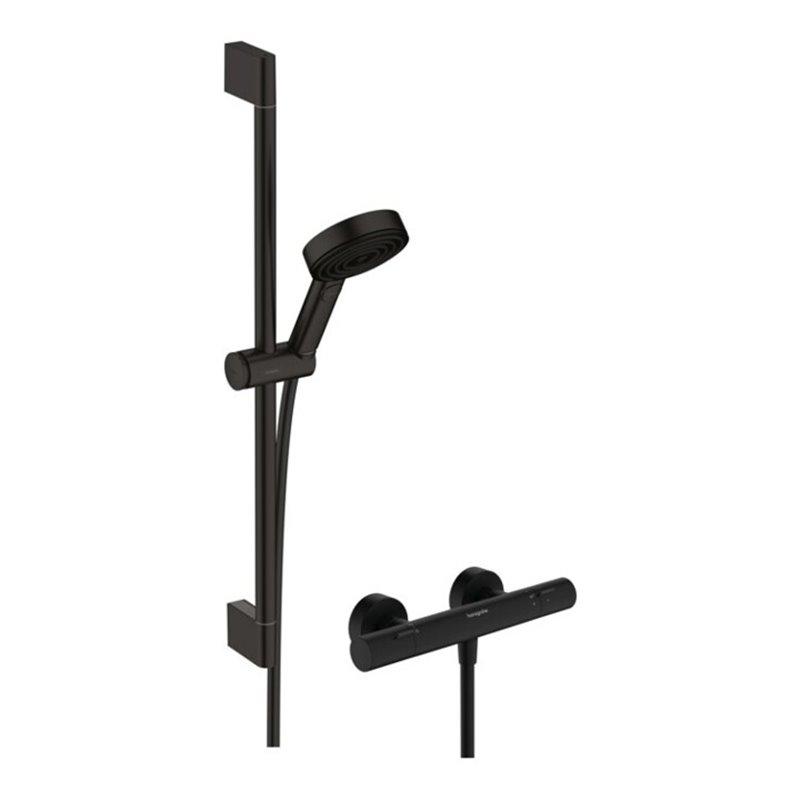 hansgrohe Brause-Set Pulsify Select S 669mm BrSt + Handbrause, 3jet, matt-sw