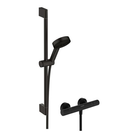 hansgrohe Brause-Set Pulsify Select S 669mm BrSt + Handbrause, 3jet, matt-sw