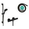 hansgrohe Brause-Set Pulsify Select S 669mm BrSt + Handbrause, 3jet, matt-sw