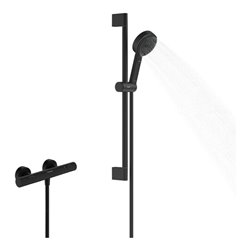 hansgrohe Brause-Set Pulsify Select S 669mm BrSt + Handbrause, 3jet, matt-sw