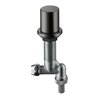 hansgrohe Küchen-Absperrventil Axor m Rückflussverh., polished black chrome