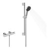 hansgrohe Brause-Set Pulsify Select S 669mm Brausestange + Handbrause, 3jet, chrom