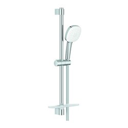 Grohe Brausestangenset Tempesta Cube 110 27928_3 600mm 2 Strahl 13,5l Abl. chrom