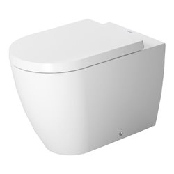 Duravit Stand-WC, Tiefspüler Me by Starck 37x60cm, 4,5 l, Abg wa, w sm HygGlaze