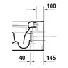Duravit Stand-WC, Tiefspüler Me by Starck 37x60cm, 4,5 l, Abg wa, w sm HygGlaze
