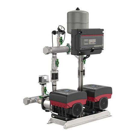 Grundfos Druckerhöhungsanlage hy MULTI-E 2cmE 10-3 U2 A-A-A-A-A