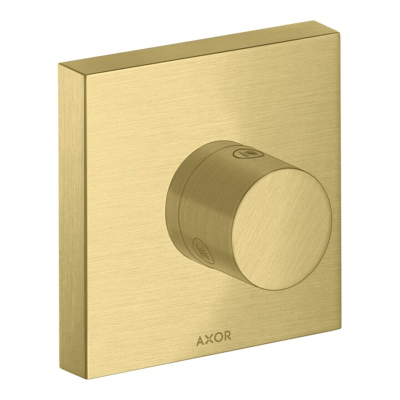 hansgrohe FMS Axor Starck Trio/Quat. UP-Ab-/Umstellventil, brushed brass