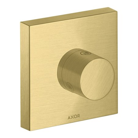 hansgrohe FMS Axor Starck Trio/Quat. UP-Ab-/Umstellventil, brushed brass