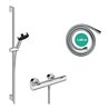 hansgrohe Brause-Set Pulsify Select S 959mm Brausestange + Handbrause, 3jet, chrom