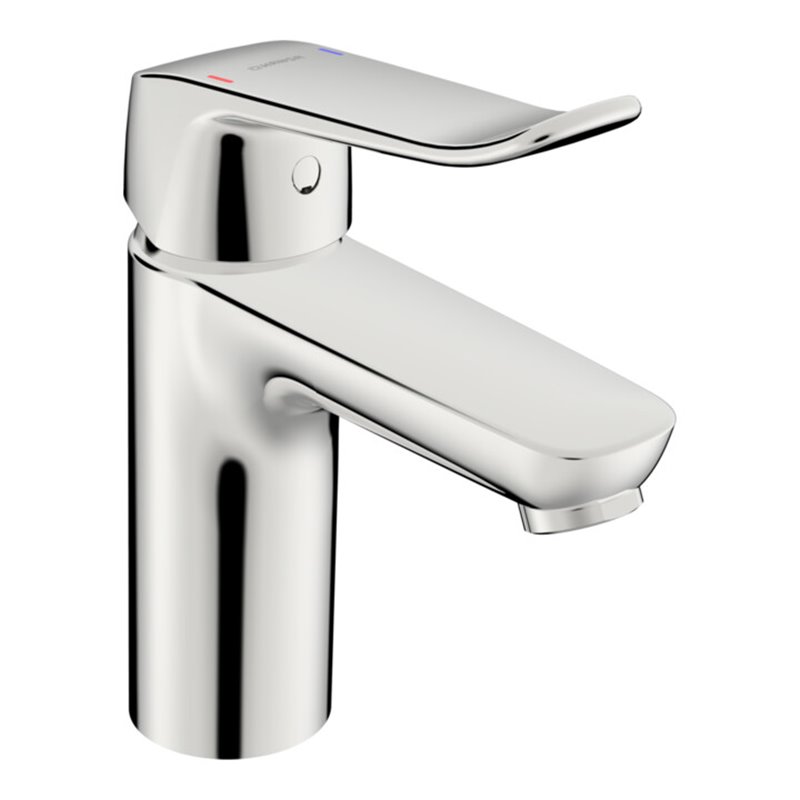 Hansa Waschtisch-Einhebelmischer HANSACLINICA o Ablaufgarnitur, Ausladung 114mm, chrom