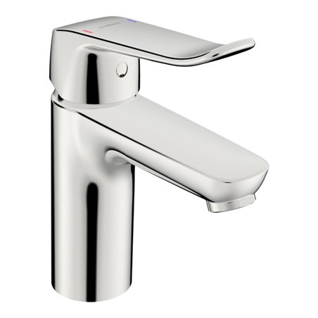 Hansa Waschtisch-Einhebelmischer HANSACLINICA o Ablaufgarnitur, Ausladung 114mm, chrom