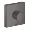 hansgrohe FMS Axor Starck Trio/Quat. UP-Ab-/Umst.-Vtl., brushed black chrome
